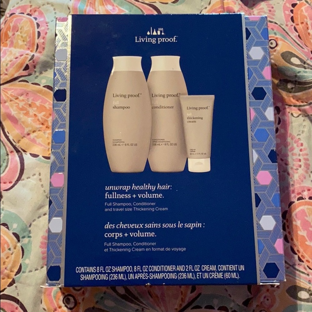 Living proof full shampoo & conditioner set